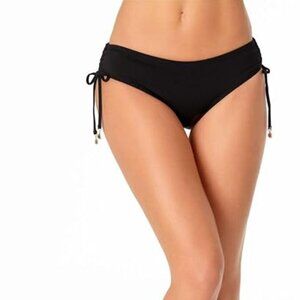 New Anne Cole Women's Alex Solid Side Tie Adjustable Bikini Swim Bottom